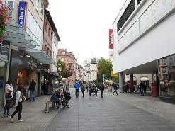 Fußgängerzone in der Herstallstraße