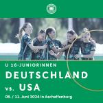  Fußballspiel Deutshland gegen USA U16 Mädels