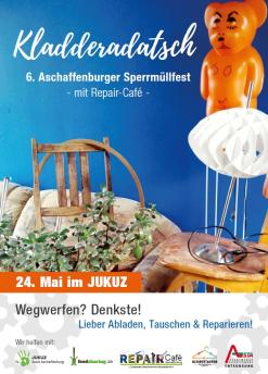 Plakat zum Sperrmüllfest