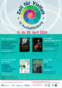 Plakat Zeit für Vielfalt