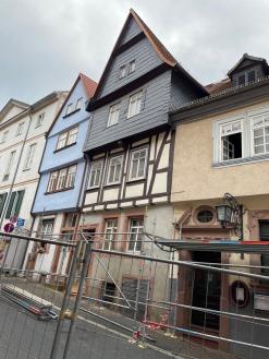 einsturzgefährdetes Haus
