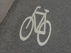 Symbol Radweg