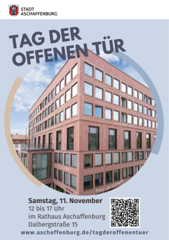 Flyer zum Tag der offenen Tür