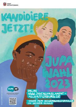 Wahlplakat Jugendparlament
