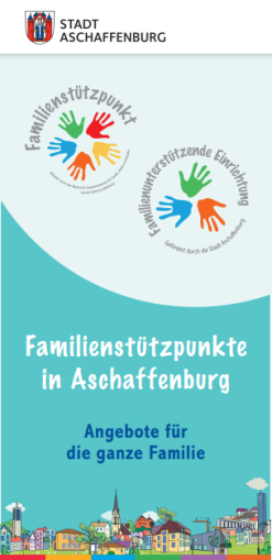 Flyer Aschaffenburger Familienstützpunkte
