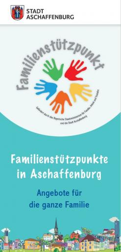 Flyer Aschaffenburger Familienstützpunkte