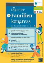 Plakat Digitaler Familienkongress