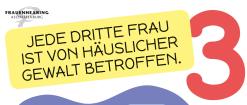 Jede dritte Frau ist von häuslicher Gewalt betroffen