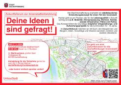  Flyer mit Informationen des Zukunftforums