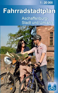 Fahrradstadtplan für Aschaffenburg und Umgebung