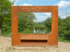 Landschaftsfenster am Mainuferpark