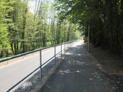 Radweg an der Glattbacher Straße