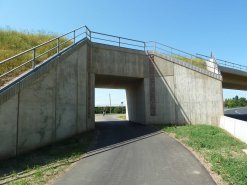 Radweg entlang der ST 2309 nach Obernau