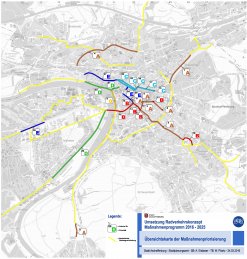 Karte Maßnahmenprogramm 2016-2025