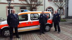Elektroauto der Feuerwehr