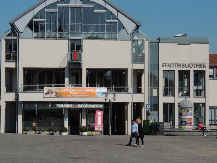 Ansicht der Tourist-Info