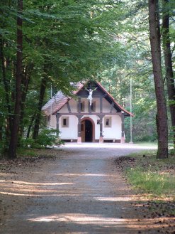 Blick auf die Kapelle Maria Frieden