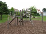 Klettergerüst auf dem Spielplatz Kleiner Auweg / Jean-Stock-Straße