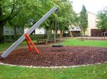 Wippschaukel auf dem Spielplatz Schneidmühlweg