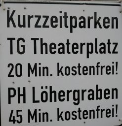 Kurzzeitparken
