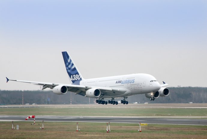 Landeanflug A 340