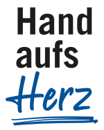  Hand aufs Herz