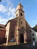 Portal der evangelischen Chrsituskirche in der Pfaffengasse 