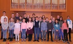 Die Preisträger und Preisträgerinnen der Städtischen Musikschule