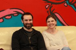 Sebastian Rüth und Melanie Forgas