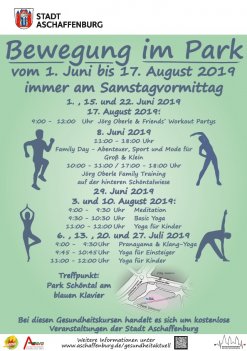 Bewegung im Park