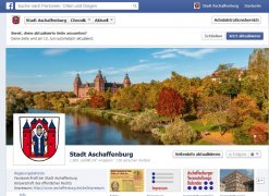 Facebook-Profil Stadt Aschaffenburg