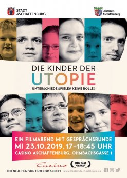 Plakat Kinder der Utopie
