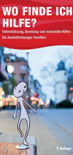 Wo finde ich Hilfe? Folder mit allen Infos.