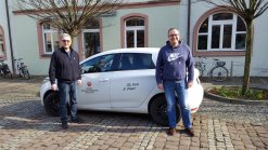 Elektroauto des Tiefbauamtes
