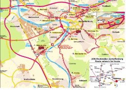 LKW-Routenplan