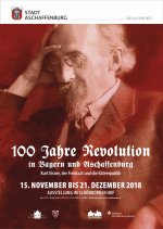 Plakat zur Ausstellung 100 Jahre Revolution