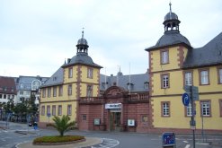 Der Schönborner Hof vom Heißen Stein aus gesehen