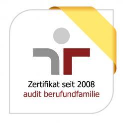 Zertifikat seit 2008 audit berufundfamilie