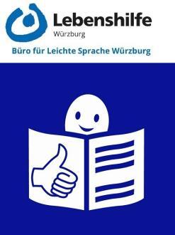 Logo Lebenshilfe Würzburg - Büro für Leichte Sprache Würzburg