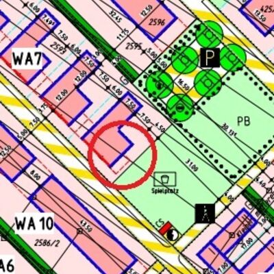 Ausschnitt aus dem Bebauungsplan 07_06