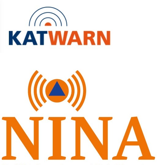Logo der Warnapps Katwarn ud Nina