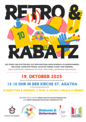 Bild vergr&ouml;&szlig;ern: Plakat Retro und Rabatz
