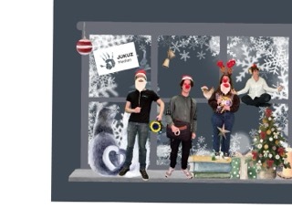 weihnachtliches Fotoshooting