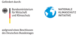 Logo Bundesinnenministerium für Wirtschaft und Klimaschutz und Logo Nazionale Klimaschutzinitiative