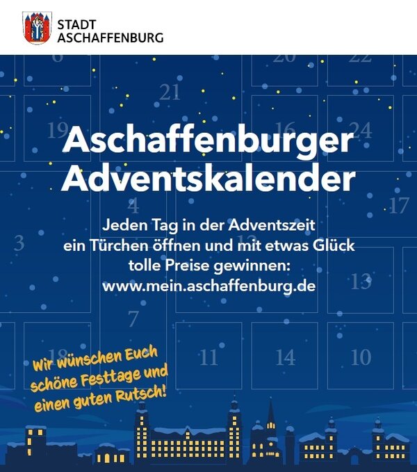 Adventskalender Winter in Aschaffenburg