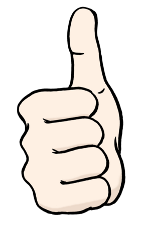 Bild vergr&ouml;&szlig;ern: Daumen hoch