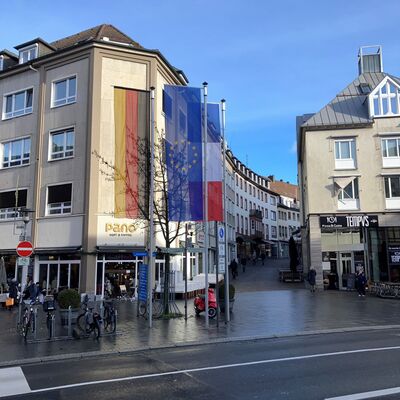Bild vergr&ouml;&szlig;ern: Flaggen am Scharfeck