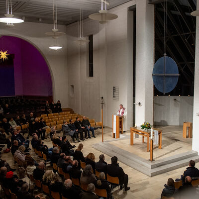 Bild vergr&ouml;&szlig;ern: Gedenkfeier in der Christuskirche