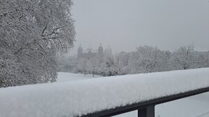 Bild vergr&ouml;&szlig;ern: Schnee in Aschaffenburg