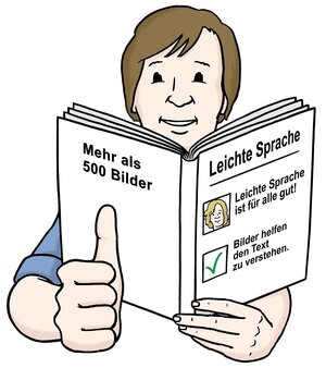 Bild vergr&ouml;&szlig;ern: Leichte Sprache Symbolbild